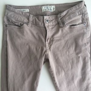 Lucky Brand Tan Skinny Jeans